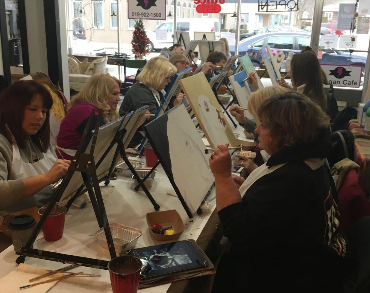 New Year’s Mandala Paint Party